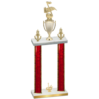 Double Red Glacier First Place Music Trophy