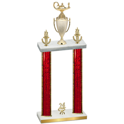 Double Red Glacier Year Academics Trophy