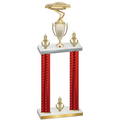 Double Red Carbon Fiber Victory Cars Trophy