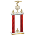 Double Red Carbon Fiber Victory Cars Trophy