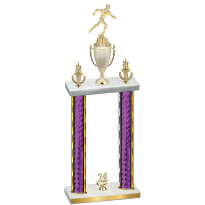 Double Purple Glacier Year Running Trophy