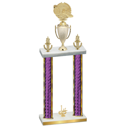 Double Purple Glacier First Place Running Trophy