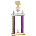 Double Purple Glacier Victory Running Trophy