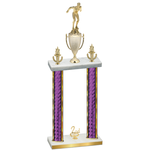 Double Purple Glacier Second Place Swimming Trophy