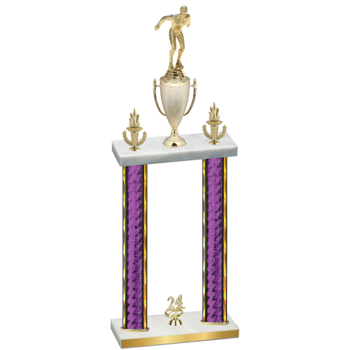 Double Purple Glacier Year Swimming Trophy