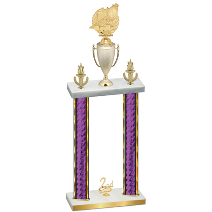 Double Purple Glacier Second Place Swimming Trophy