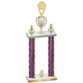 Double Purple Glacier Year Insert Trophy