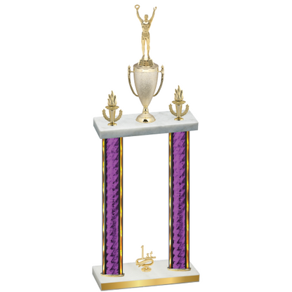 Double Purple Glacier First Place Victory Trophy