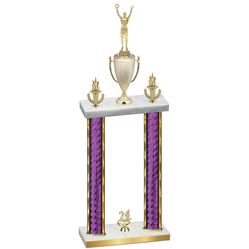 Double Purple Glacier Year Victory Trophy