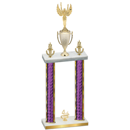 Double Purple Glacier Fourth Place Victory Trophy