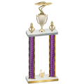 Double Purple Glacier Third Place Cars Trophy