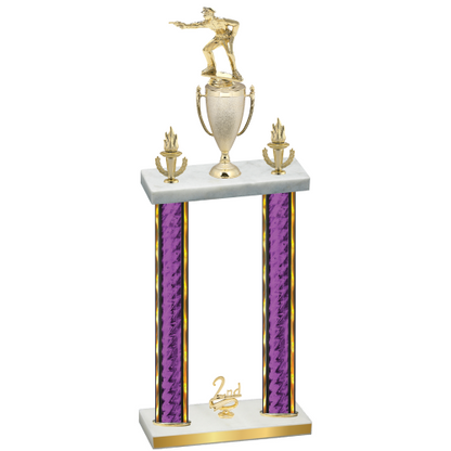 Double Purple Glacier Second Place Shooter Trophy