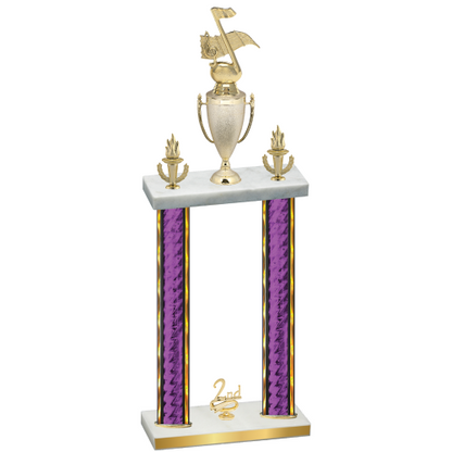 Double Purple Glacier Second Place Music Trophy