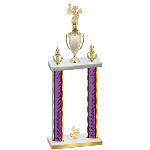 Double Purple Glacier Fourth Place Academics Trophy