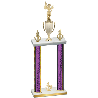 Double Purple Glacier Fourth Place Academics Trophy