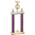 Double Purple Glacier First Place Academics Trophy
