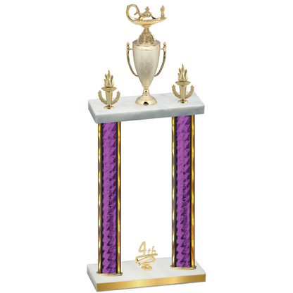 Double Purple Glacier Fourth Place Academics Trophy