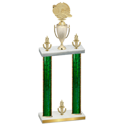 Double Green Glacier Victory Running Trophy