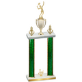 Double Green Glacier Third Place Tennis Trophy