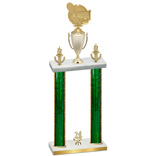 Double Green Glacier Year Tennis Trophy