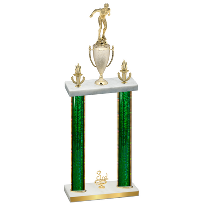 Double Green Glacier Third Place Swimming Trophy