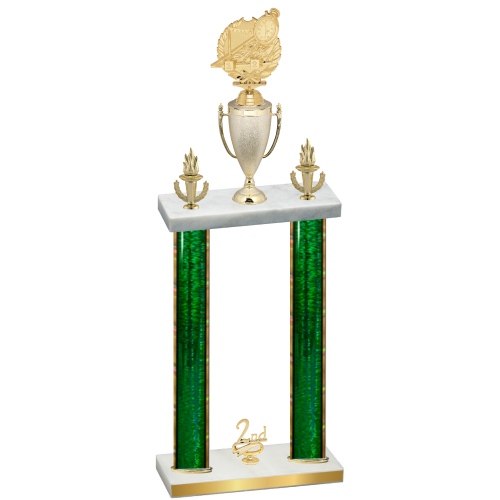 Double Green Glacier Second Place Swimming Trophy