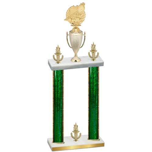 Double Green Glacier Victory Swimming Trophy