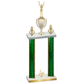 Double Green Glacier Third Place Victory Trophy