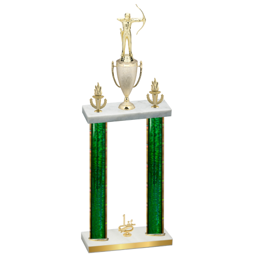 Double Green Glacier First Place Archery Trophy