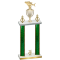 Double Green Glacier Year Fishing Trophy