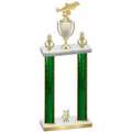 Double Green Glacier Year Fishing Trophy