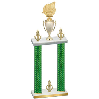Double Green Carbon Fiber Victory Swimming Trophy