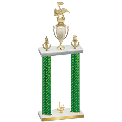 Double Green Carbon Fiber First Place Music Trophy