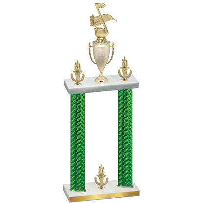 Double Green Carbon Fiber Victory Music Trophy