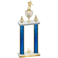 Double Blue Glacier Second Place Rugby Trophy