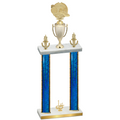 Double Blue Glacier First Place Running Trophy