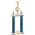 Double Blue Glacier First Place Volleyball Trophy