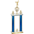Double Blue Glacier Year Volleyball Trophy
