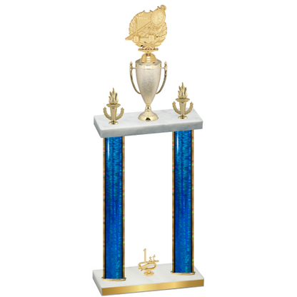 Double Blue Glacier First Place Swimming Trophy
