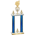 Double Blue Glacier Victory Swimming Trophy