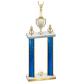 Double Blue Glacier First Place Victory Trophy