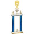 Double Blue Glacier Year Pickleball Trophy