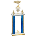 Double Blue Glacier Fourth Place Cars Trophy