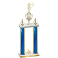 Double Blue Glacier Third Place Archery Trophy