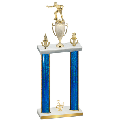 Double Blue Glacier Third Place Shooter Trophy