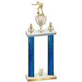 Double Blue Glacier Year Shooter Trophy