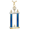 Double Blue Glacier Year Weights Trophy