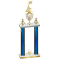 Double Blue Glacier Second Place Golf Trophy