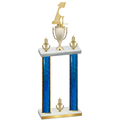 Double Blue Glacier Victory Golf Trophy
