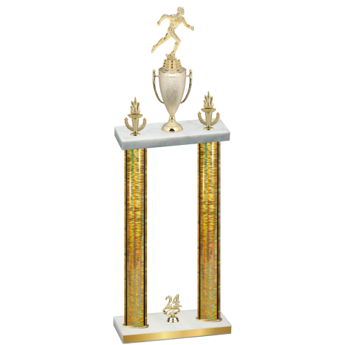 Double Gold Glacier Year Running Trophy
